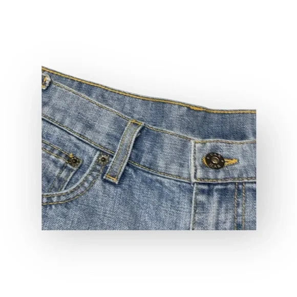 new LF Carmar ☆彡Cullen Open Ladder Side Denim Shorts ☆彡 Washed Denim ☆彡 28 - Picture 8 of 16